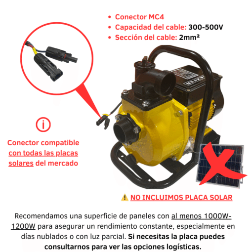 Bomba Solar Maxfer 2" - Imagen 3